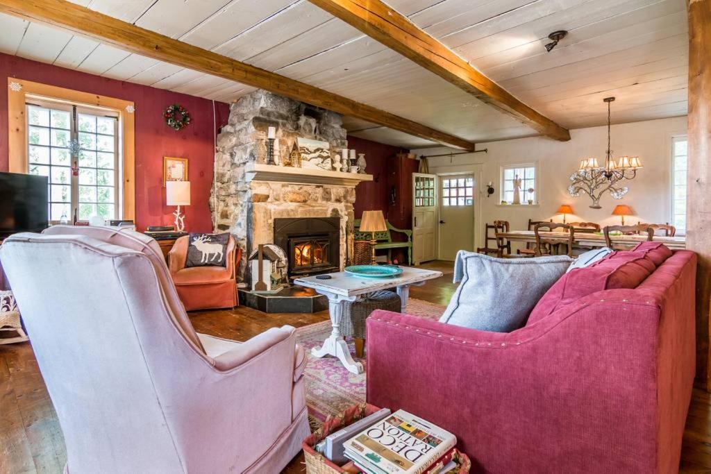 La Maison Ancestrale Guerard Saint-Laurent-de-l'ile d'Orleans 외부 사진